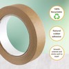 GTSE Brown Paper Tape, 24mm x 50m, Sticky Recyclable Tape