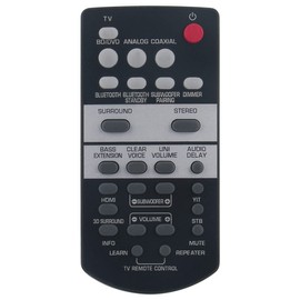 PERFASCIN YAS-107 Replace Remote Control Fit for Yamaha YAS-107 YAS-108 YAS 1080 YAS-207 ATS-1080 ATS-1030 FSR66 YAS-103 Soundbar Home Audio Speaker System