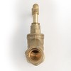 FtD BRASS Compression STOPCOCK DZR 22mm Copper x 25mm MDPE