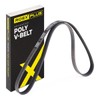 RIDEX Plus 305P0474P V-Ribbed Belt 4.45 mm 1236 mm 17.8