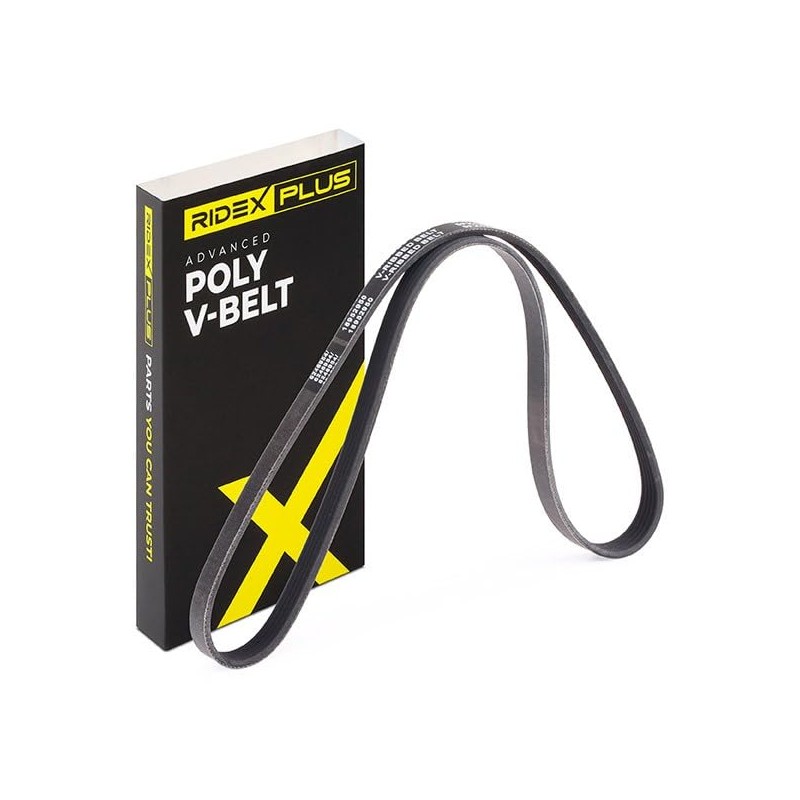 RIDEX Plus 305P0474P V-Ribbed Belt 4.45 mm 1236 mm 17.8