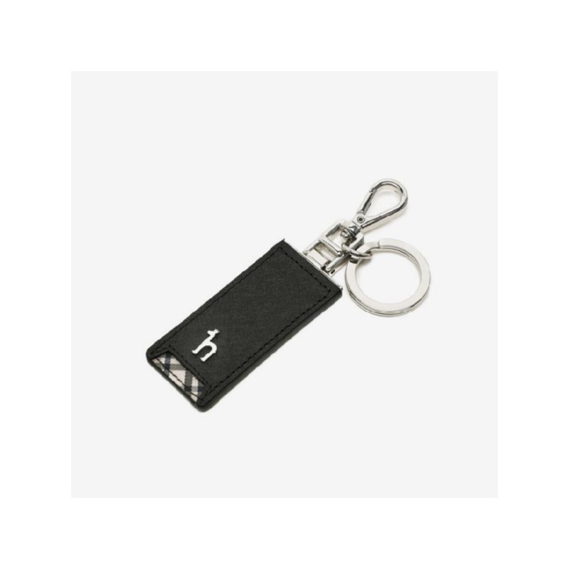 Hazzys (대구신세계)21FW CHESTER 블랙 퍼피로고 체크배색 키링 HJHO1F281BK (Daegu Shinsegae)