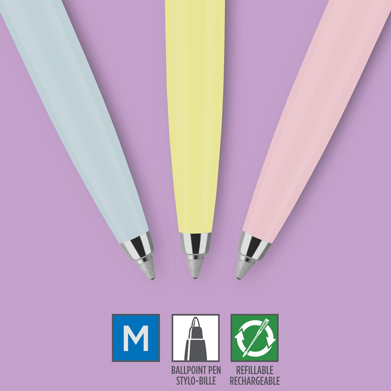 Parker Jotter Originals Ballpoint Pen Pastel Collection | Blue, Yellow