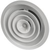 Repa Market 8" Inch Round Aluminum Ceiling Diffuser - Industrial