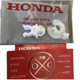 Honda Genuine OEM 92-96 Honda Prelude Hood Prop Rod Catch Clip & Holder Grommet New BB