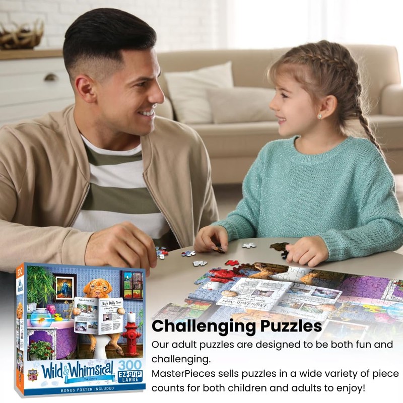 Masterpieces 300 Piece EZ Grip Jigsaw Puzzle - Be Mine