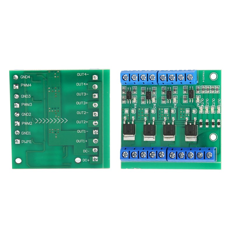MOS Driver Module 4 Way Field Effect PLC Amplifier Board