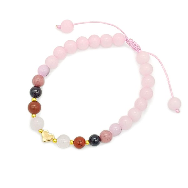 Pulsera Amor, Autoestima y Atracción (Mujer dorado)