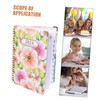 Tofficu Academic Planner Notebook Day Planner Dividers Functional Writing Notepad