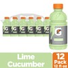Gatorade Thrist Quencher, Lime Cucumber, 12 Fl Oz (Pack of