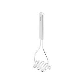 Brabantia Potato Masher Profiles, Cooking Utensil, Kitchen Aid, Steel, Matt Steel, 30.5 cm, 250484