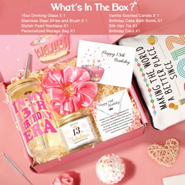 13th Birthday Gifts for Girls, Unique Gifts for 13 Year Old Girls Born in 2012, In My 13th Birthday Era Gift Set with 13 Fabulous Gifts, Happy 13 Year Old Girl Birthday Present Ideas for Teen Girls
