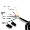 24V/36V/48V E-Bicycle Thumb Throttle Handle Bar Grips Gas Twist Throttle