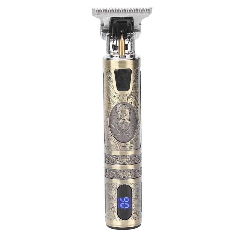 Electric Hair Trimmer Clipper USB Portable Professional Retro Hair Cutting