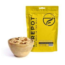 Firepot Baked Apple Porridge (Extra-large) - Healthy VEGAN Dehydrated Expedition Food