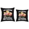 Black Dahlia Seeds Dahlia Plants Live Gardener Dahlias Throw Pillow