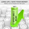 JINTION NIMH 2/3AAA Rechargeable 2/3 AAA Batteries 1.2V 400mAh Battery
