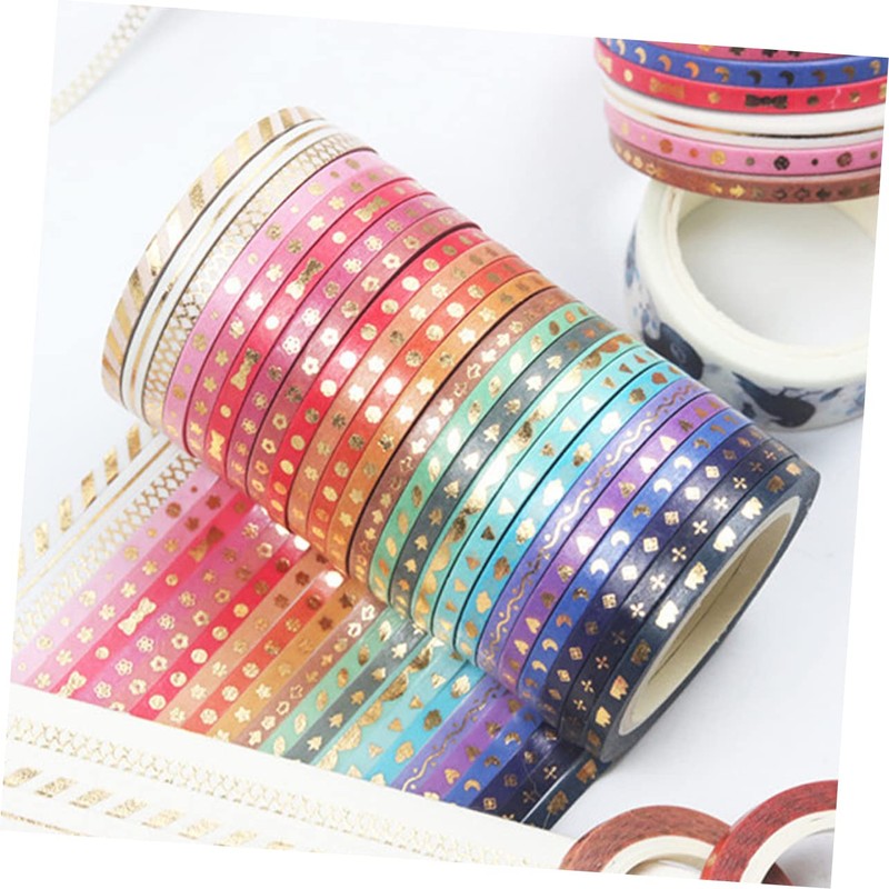 CORHAD 24pcs Decorative Tape Washi Paper Scrapbooking for Boys and
