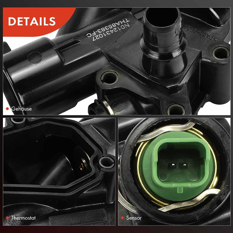 Frankberg Thermostat Compatible with C4 Grand Picasso I UA C4