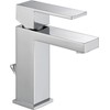 Delta Faucet Modern Single Hole Bathroom Faucet, Chrome Single Handle