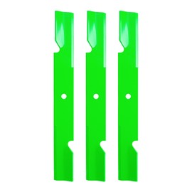 61 Inch Deck Mower Blades Fit for Scag Turf Tiger II Cheetah II Sabre Tooth Tiger SCZ61V SCZII-61V STC61V STT61V STTII-61V Lawn Mower Replaces OEM 482881 481159 182001 (Notched Air Lift) 3 Pack