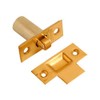 Dzina Adjustable Roller Catch 38mm Brass Plated Spring Loaded for