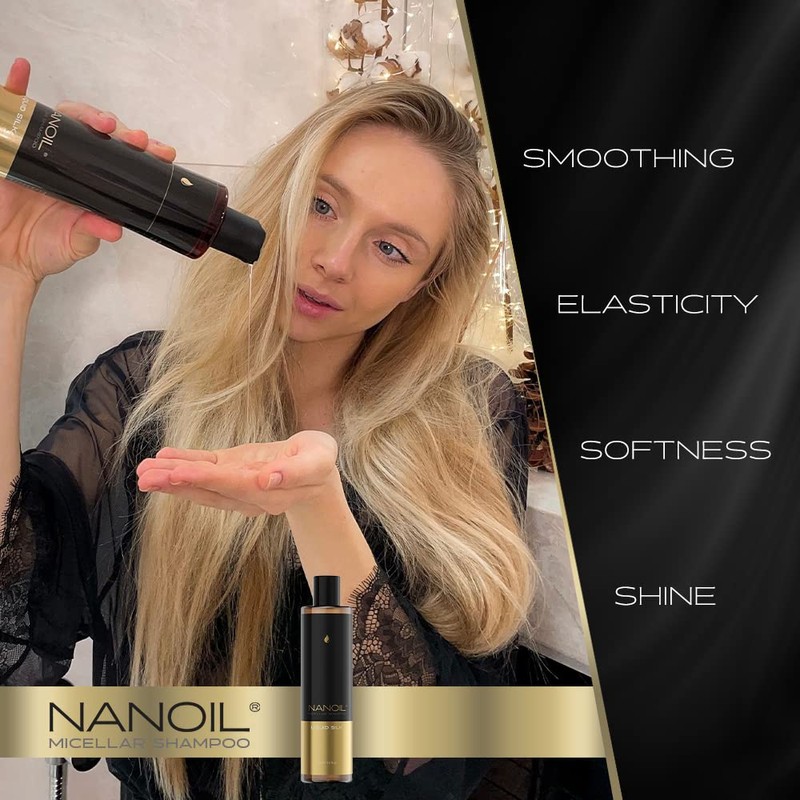 Nanoil Micellar Shampoo with Liquid Silk - Micellar Shampoo with