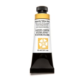 DANIEL SMITH Extra Fine Watercolor Paint, 15ml Tube, Burgundy Yellow Ochre, 284600147