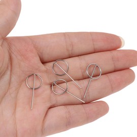 MJ Vision 6 pcs SIM Card Ejector Pin Round Shape, Sim Tray Removal Tool Pin - Set of 6 Pin