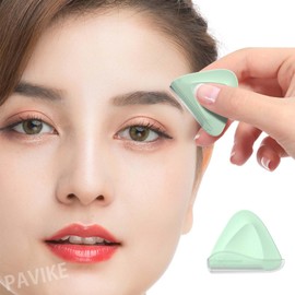 PAVIKE Eyebrow Shaving (6 Piece Set) Eyebrow Scissors, Beauty Tool for Beginners, Comes with Protective Cover, Multifunctional Exfoliating Facial Grooming Tool, Easy to Use, Suitable for Women and Men