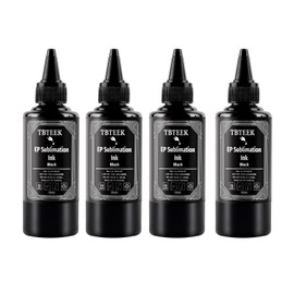 Black Sublimation Ink Heat Transfer Printing for Refillable or CISS, Compitable with C68 C88 C88+ WF-2540 WF7710 WF7010 WF7110 WF7210 WF-2760 XP-430 WF-2650 WF-7610 WF-7620 WF-2630 WF-3620 WF-3640