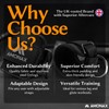 Amonax Ankle Straps for Cable Machines - Ankle Cuffs Cable
