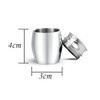 KunBead Jewelry Love Heart Small Cremation Urns for Human Ashes