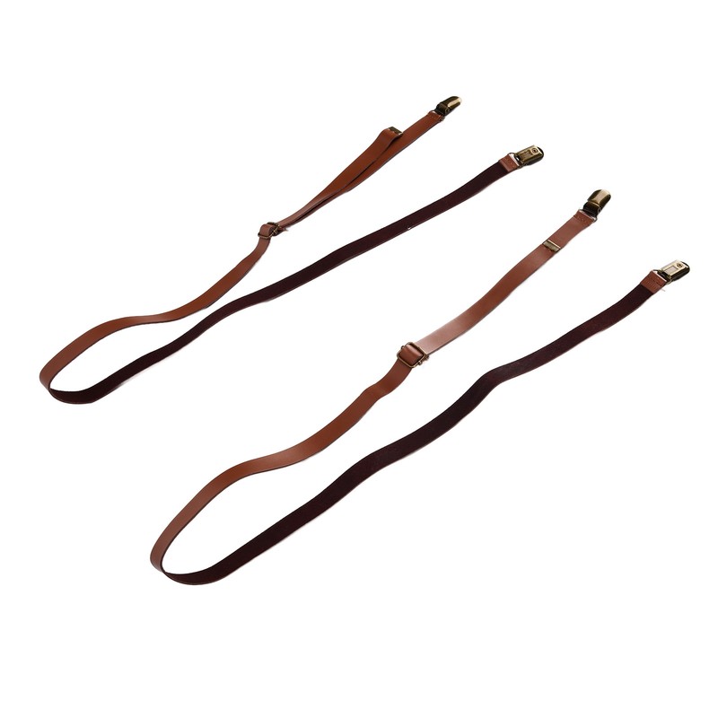 Suspenders Abrasion Resistance Exquisite Appearance Stylish Simple Adjustable Mens Suspenders