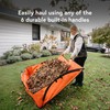 Leaf Tarp for Yard Cleanup – Wind-Proof Design Stays Put