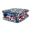 PackIt - Fiambrera clásica congelable, diseño de leopardo salvaje, naranja