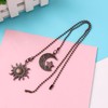 Ximimark 2 pcs Set Of Sun And Moon Pull Chain,