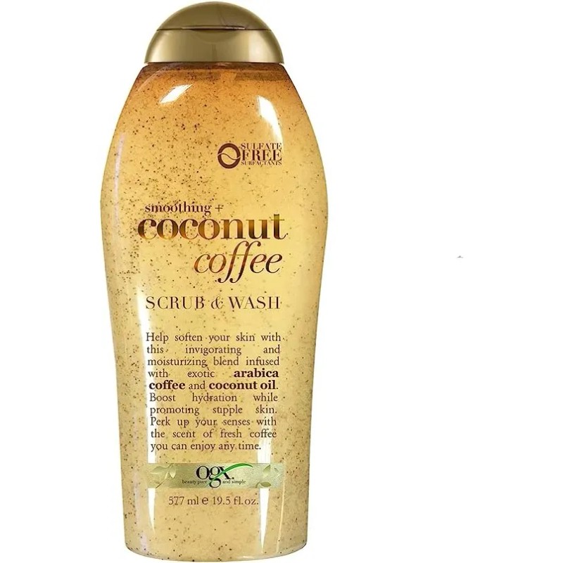 Ogx Smoothing Coconut And Coffee Scrub Wash (2 Pack) Coco