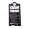 PUEEN 35mm HD Chunky Transparent Soft Stamper and Scraper Set
