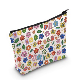 SLP Makeup Bag Speech Language Pathologist Gifts Speech Therapist Appreciation Gift SLP Floral Gift (SLP Bag ca)