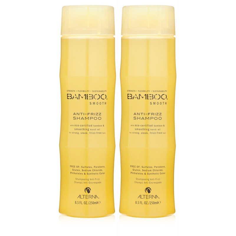Bamboo Smooth Anti-Frizz Shampoo, 8.5-Ounce (2-Pack)