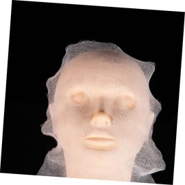 FRCOLOR Face Gauze Mask Sheets Facial Paper Sheets for Skin Care Face Shape Sheets