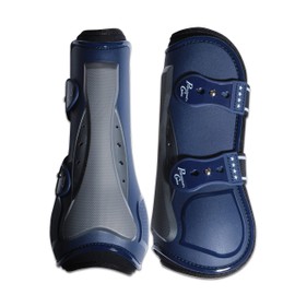 Professional's Choice Pro Performance Show Jump Boots | Front Pair | Navy | Universal Size
