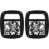 JeepTails Punching Gorilla Tail lamp Light Covers Compatible with Jeep