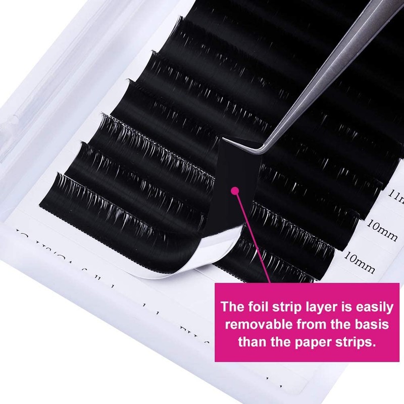 Eyelash Extensions 0.05mm D Curl Mix 8-14mm FADLASH Classic Lash