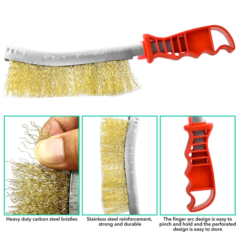 YesRight Chipping Hammer, 22oz Welding Chipping Hammer with 2Pcs Steel