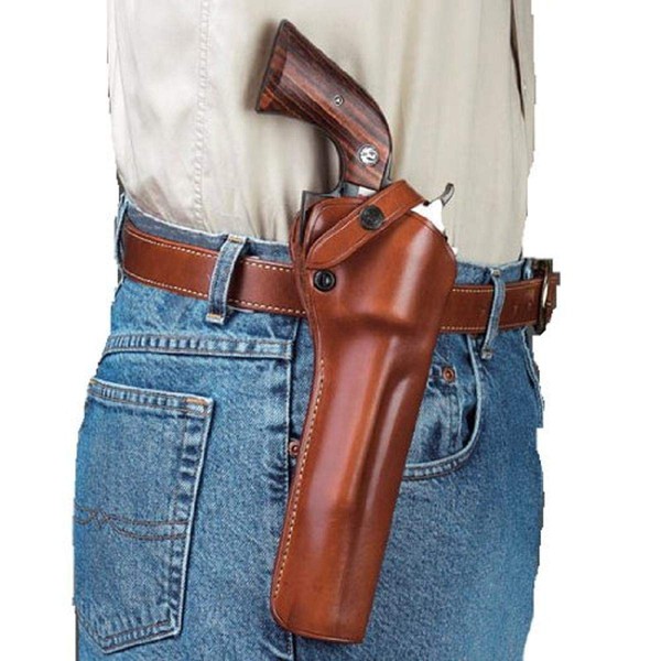 Galco SAO Single Action Outdoorsman Holster for Long Barrels Ruger .44 Super Blackhawk 7 1/2-Inch (Tan, Right-Hand)