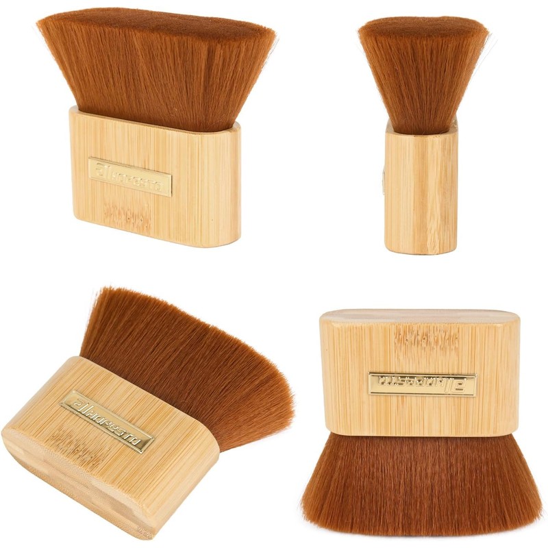 Barber Brush Neck Duster Barber Neck Duster Bamboo Handle Neck
