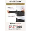 柔道整復師が考えた 腰ベルト 通気性 サポートベルト 腰 コルセット 男女兼用 (LL（メッシュタイプ）)