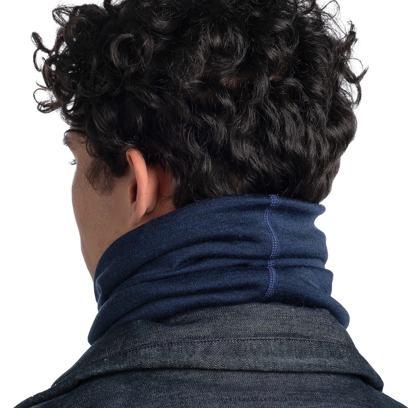 Buff Unisex's Solid Heavyweight Merino Wool, Denim, Adult